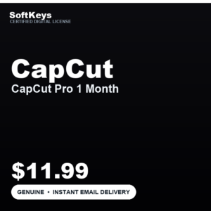 CapCut Pro 1 Month Account+Password