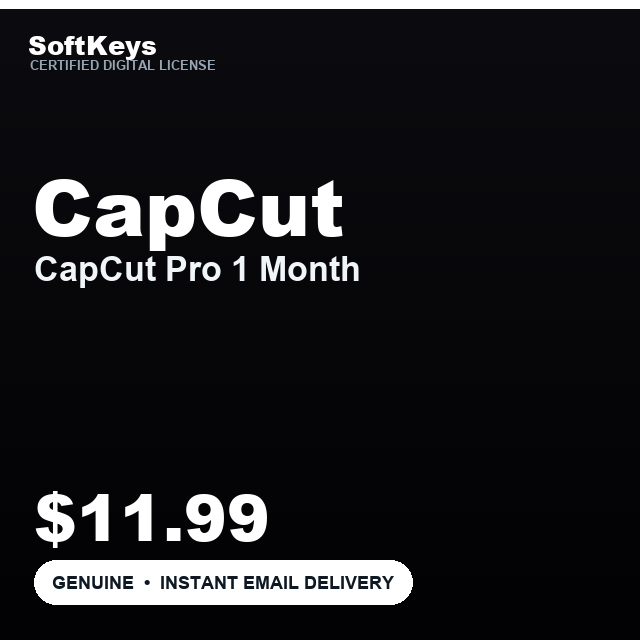 CapCut Pro 1 Month Account+Password