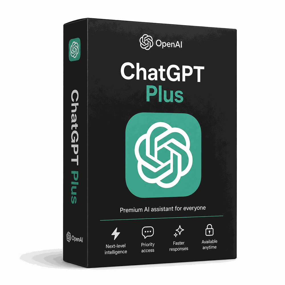 ChatGPT Plus 1 Month Account+Password